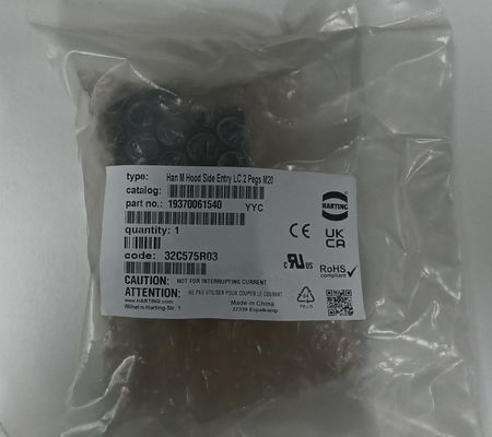 HARTING IP65/67-rated Industrial Ethernet Connector with Cat 6A Performance for 10 Gbps Data Transmission